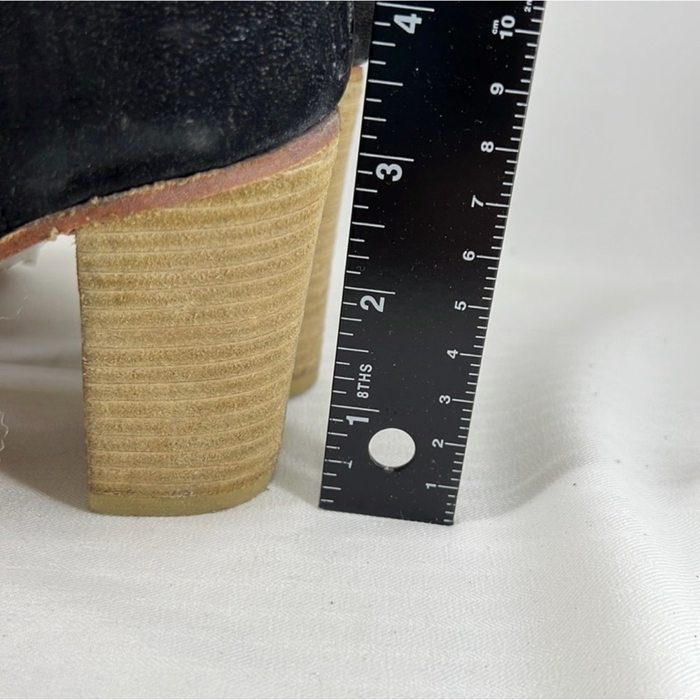 Free People Black Open-Toe Ankle Booties - Picture 5 of 10